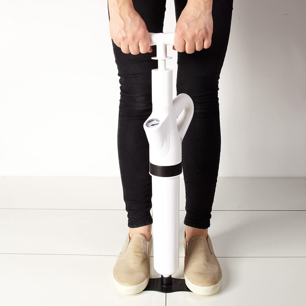 Pompe de débouchage - Déboucheur de canalisations à air comprimé pour canalisations bouchées, toilettes/douche/évier mécanique sans tuyau