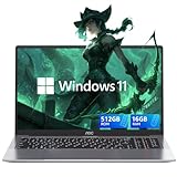 KAIGERR Laptop, 15.6-inch Laptop, 2025 Laptop Computer, 16GB RAM 512GB NVMe SSD, Intel N150 Processor(Up to 3.6GHz), Windows 11 Pro, 1080 FHD Display for Business & Students, 5000Mah Battery, Wi-Fi