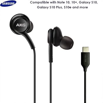 Amazon.com: in-Ear AKG Wired Earbuds with Microphone – USB-C