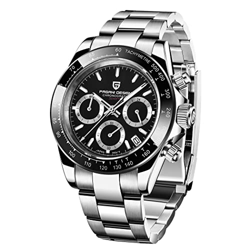Pagani Design Japon Mouvement en Acier Inoxydable Étanche À Quartz Hommes Montres, Mode Affaires Casual Montres pour Hommes Cover
