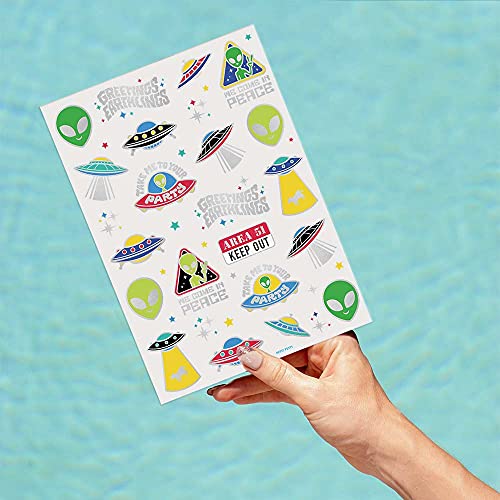 xo, Fetti Alien and UFO Temporary Tattoos #TOP15