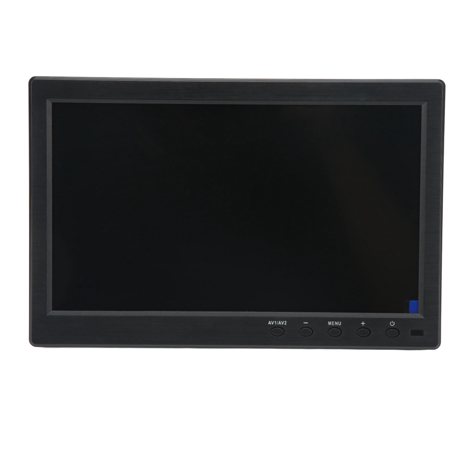 Cocoarm Industrie-Mikroskop-Monitor, 10-Zoll-CCTV-Monitor ABS-LCD-Display, 1280 X 800 LED-Bildschirm mit Bildumdrehung AV VGA BNC USB, für den Einsatz von Überwachungskameras auf der