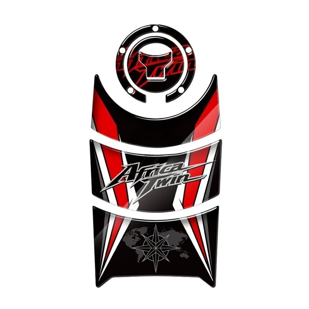 Autocollants réservoir CRF1000L Africa Twin 2016-2019 antidérapants