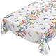 Wachstischdecke ANRO abwaschbar mit Schmetterlingsmotiv 100x140cm