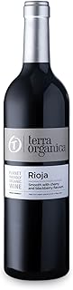 Terra Organica Rioja Red Wine, 1 x 75cl - Delectable Spanish Organic Wine - Award Winning Red Wine - Produced by Family Run Winery