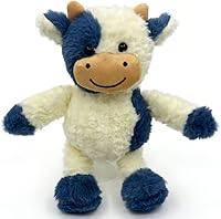 Vista 23 de Juguete de peluche de vaca de vaca de 11.8 pulgadas para niñas y niños (soporte vaca marrón1)