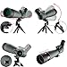 LAKWAR Telescopio Terrestre Profesional, Aumento de 20-60x, 80mm Lente Grande FMC, con...