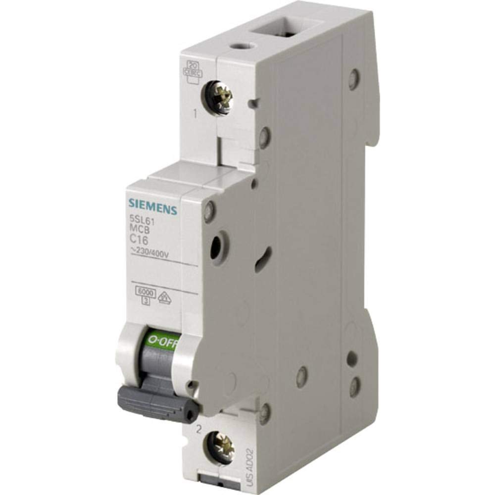 Siemens 5SL61137 SENTRON Circuit Breaker 1-Pin 13 A, Gray