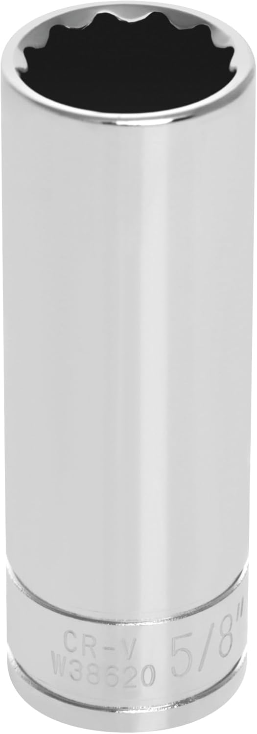 Performance Tool W38614 12-Point Socket, 3/8-Inch Drive, 7/16