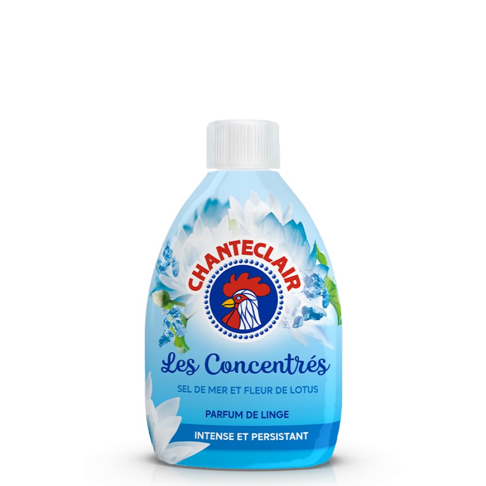 Chanteclair - Parfum de Linge Sel de Mer et Fleur de Lotus, Intense et Persistant, 22 Doses, 220.00 ml (Lot de 1)