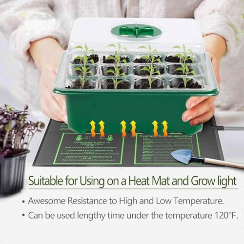 12-Set Seed Starter Kit with Humidity Dome - 50% Off