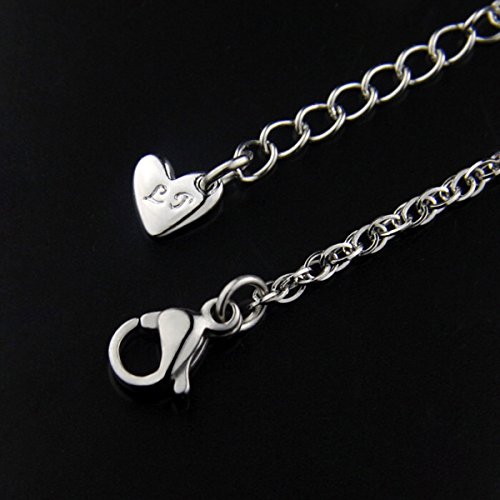 Le Premium Collana placcata in oro bianco 18 k con...