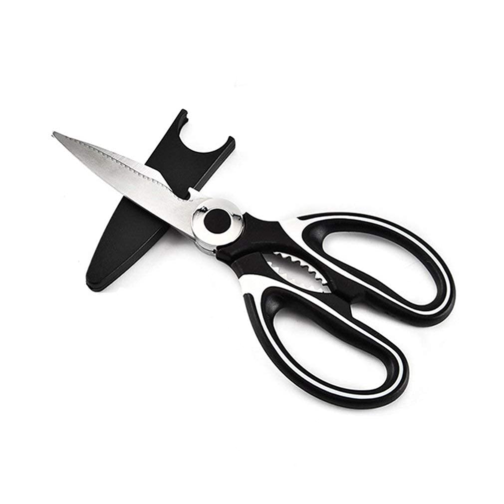 GTHTUHFD Kitchen Scissors,Kitchen Shears Multi-Function Food Stainless Steel Strong Kitchen Tools Safe Utility Poultry Shears