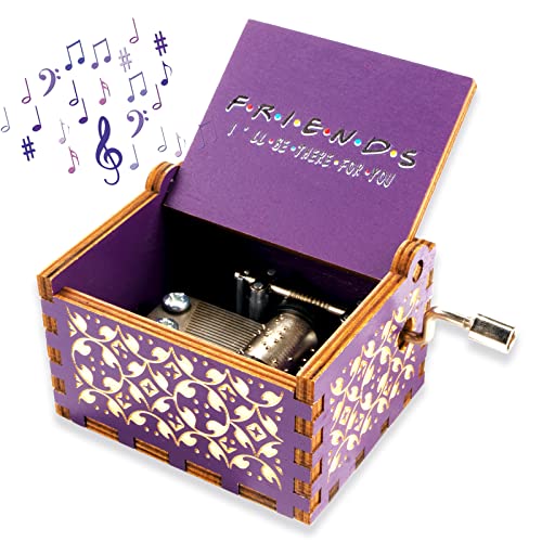 Friends Wooden Engraved Colorful Music Box,Friends TV Show Gifts,Hand Crank Music Box with Friends Theme,Friends TV Show Merchandise Mini Music Box Gifts for Friends,Girlfriend Wife Mom Daughter Son Friends Wooden Engraved Colorful Music Box,Friends TV Show Gifts,Hand Crank Music Box with Friends Theme,Friends TV Show Merchandise Mini Music Box Gifts for Friends,Girlfriend Wife Mom Daughter Son