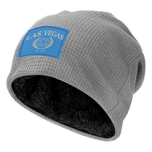 Bonnet en maille chaud et léger doublé polaire contre le froid