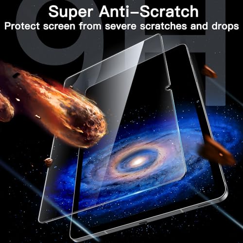 Image of JETech Screen Protector for Samsung Galaxy Tab S10 FE Plus /S10 FE+ 2025 (13.1 Inch), with Easy Installation Frame, 9H Tempered Glass Film, HD Clear, 2-Pack