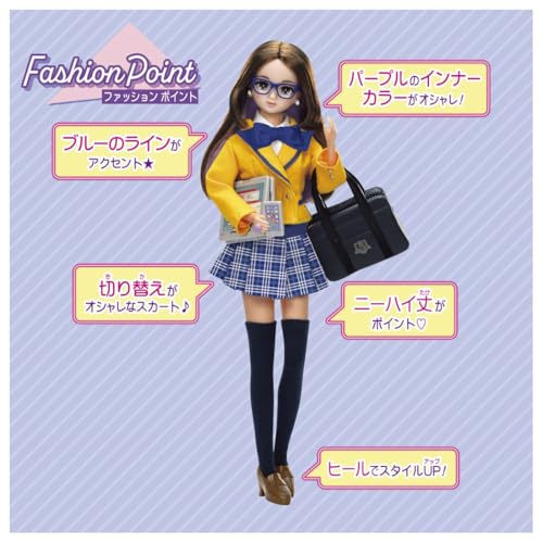 Muñeca Licca Tomy Ricca con accesorios, 33 cm miniatura 5