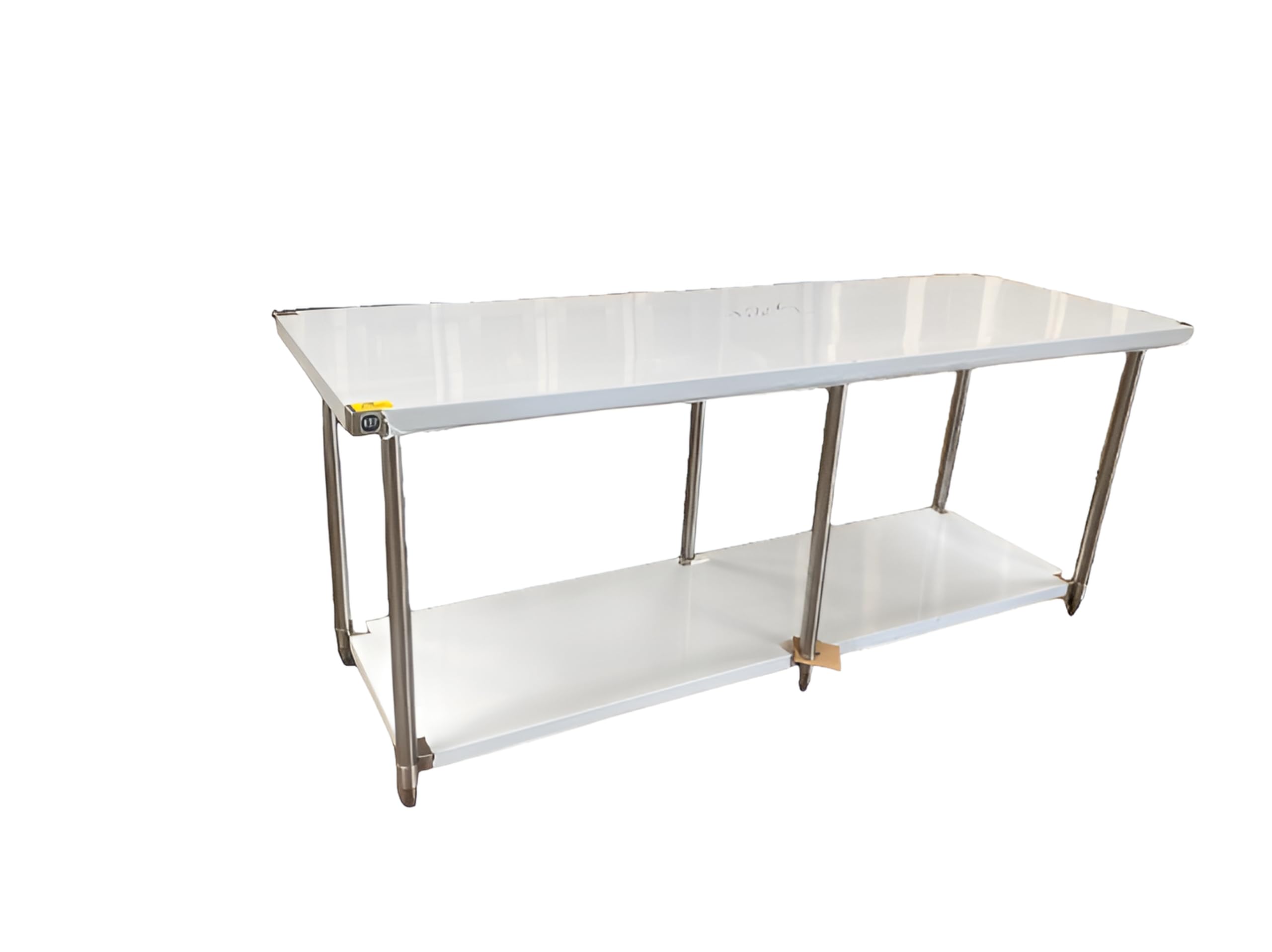 Commercial All Stainless Steel Table 84W x 30D x34H Inches Kitchen Equipment ETL NSF