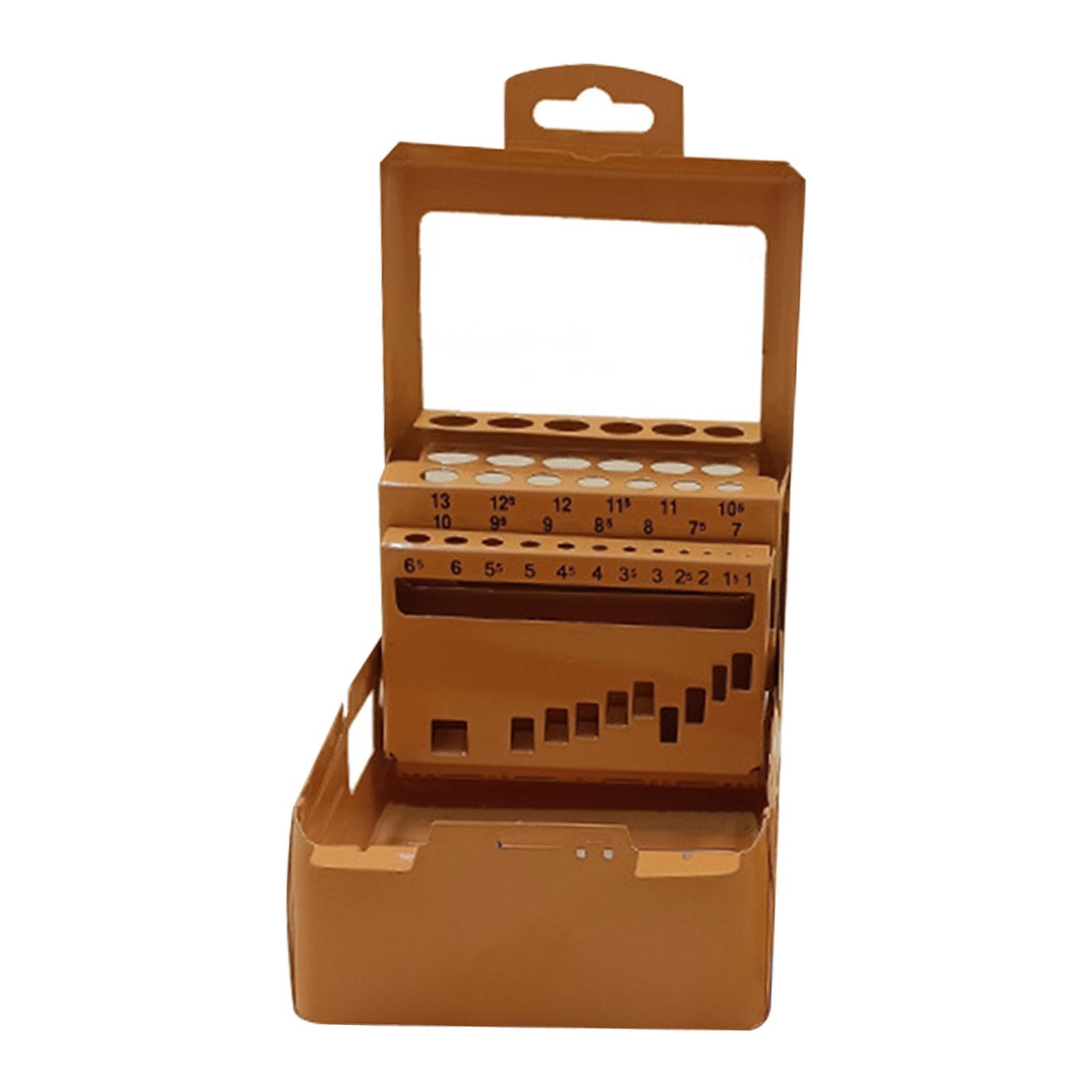 Boîte de rangement KESOTO pour forets 1 à 13 mm en métal