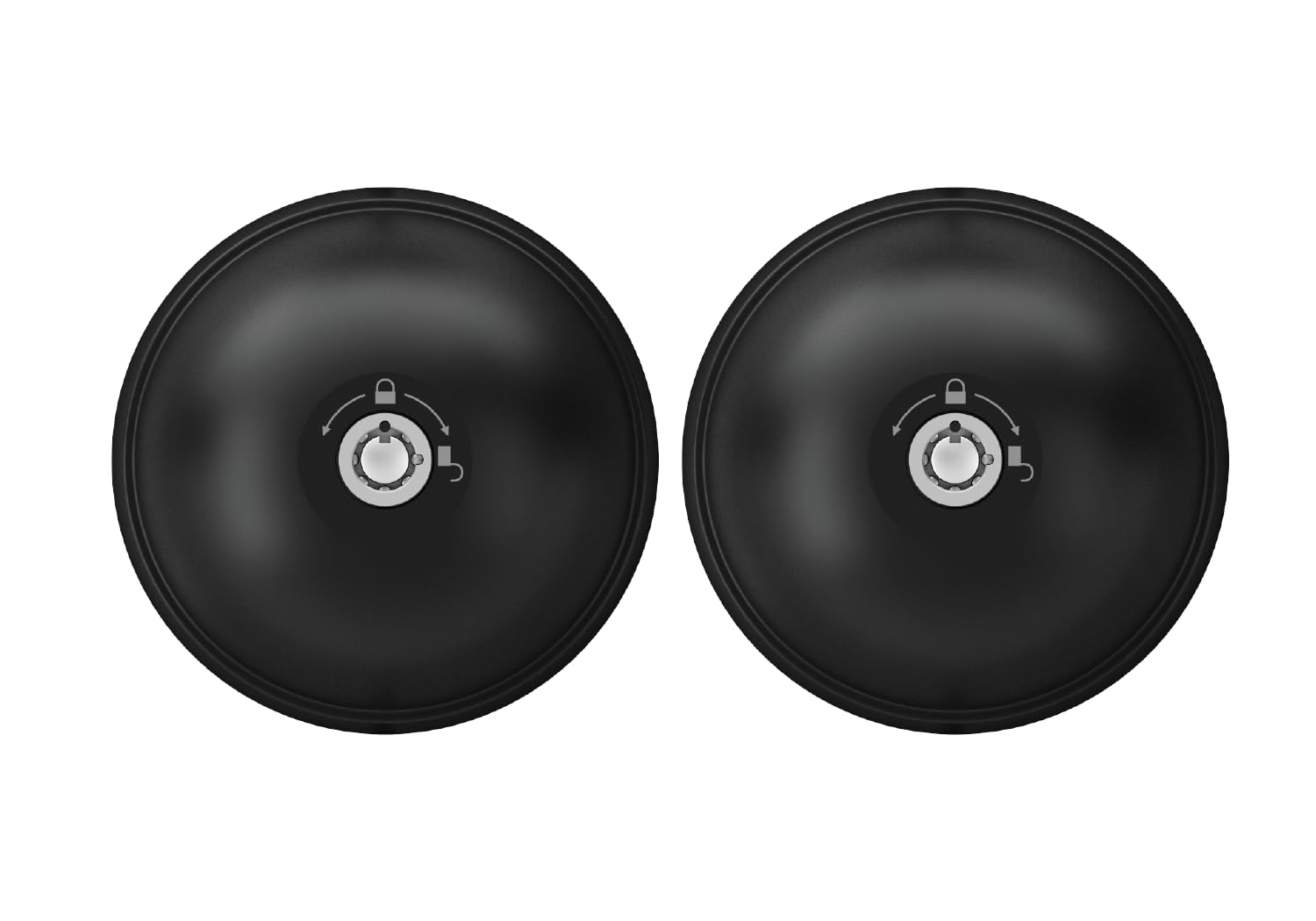 UFO MERONI SERRATURE - Ufo3 Smart Duo Cerradura Furgoneta Seguridad, Cerradura Antirrobo para Furgonetas y Vehículos Comerciales Ligeros, Cierre Manual y Automático Doble, Candado Seguridad