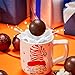 Hot Chocolate Boms Marshmallow Balls - Set of 6 - Delicious Cocoa Melts Bom Filled Marshmallows - 2 Flavors Caramel & Fudge Brownie Candy - Classic Milk Chocolates Cocoa Melt Gift - Delicious Gifts