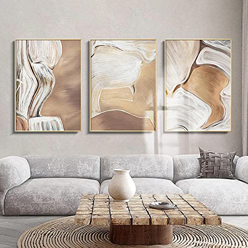Peinture simple salon style art rétro nordique sans cadre