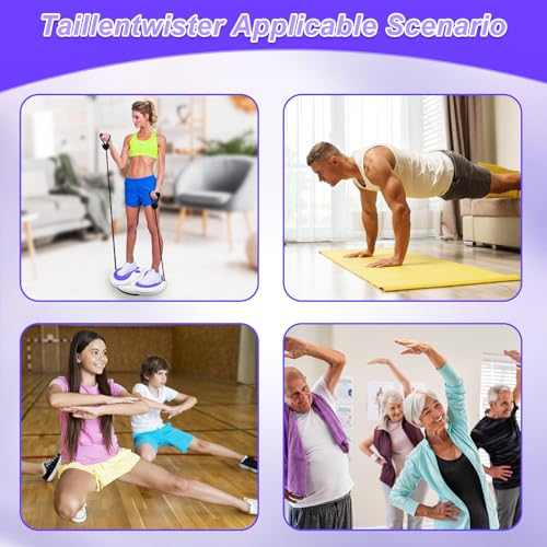 Quixion Waist Twisting Disc, Waist Sculptor Machine Twister, Body Shaping Waist Twisting Disc, Waist Trainer Machine For Women Weight Loss/Cardio Exercise