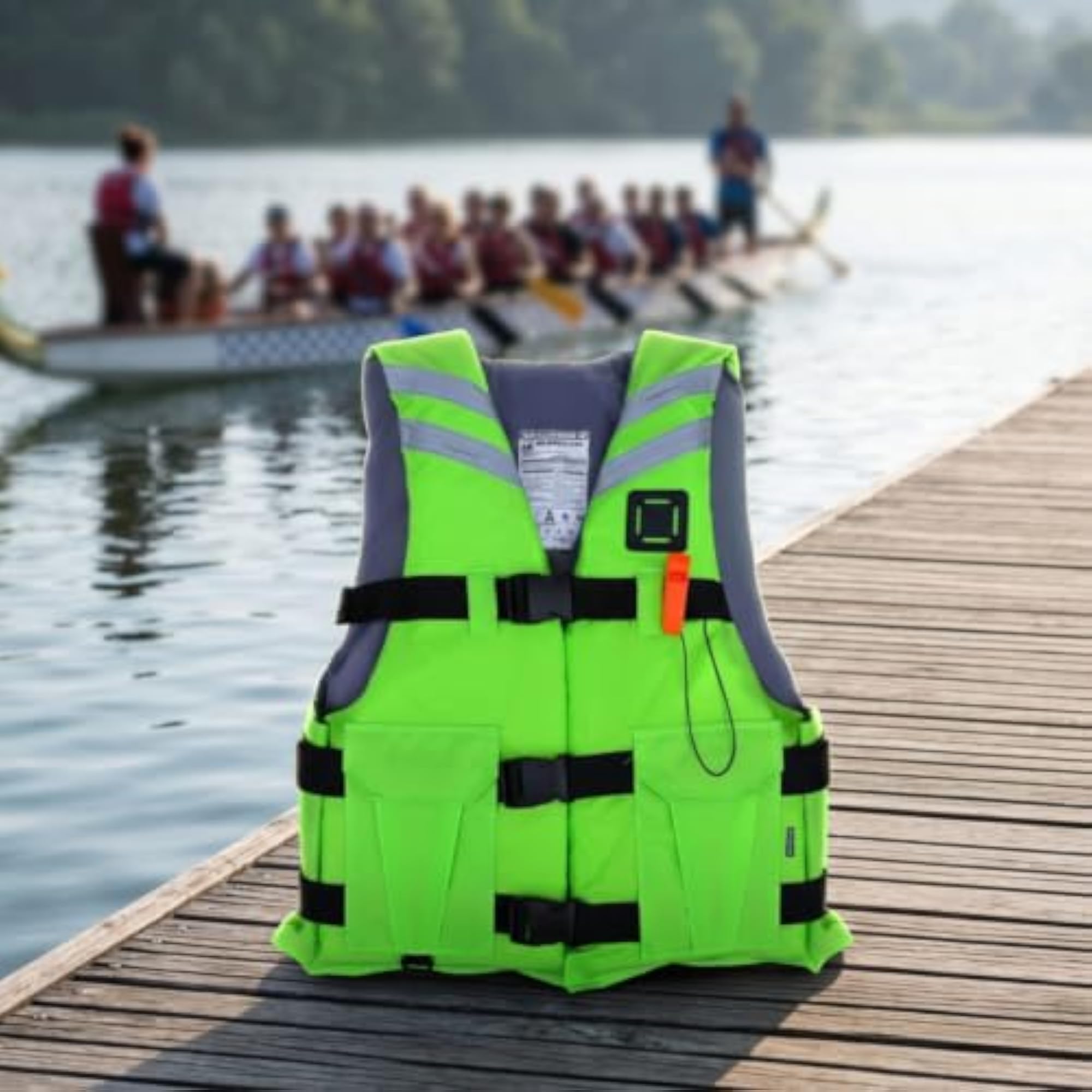 Adjustable Buoyancy Life Vest, Sleeveless Life Jacket