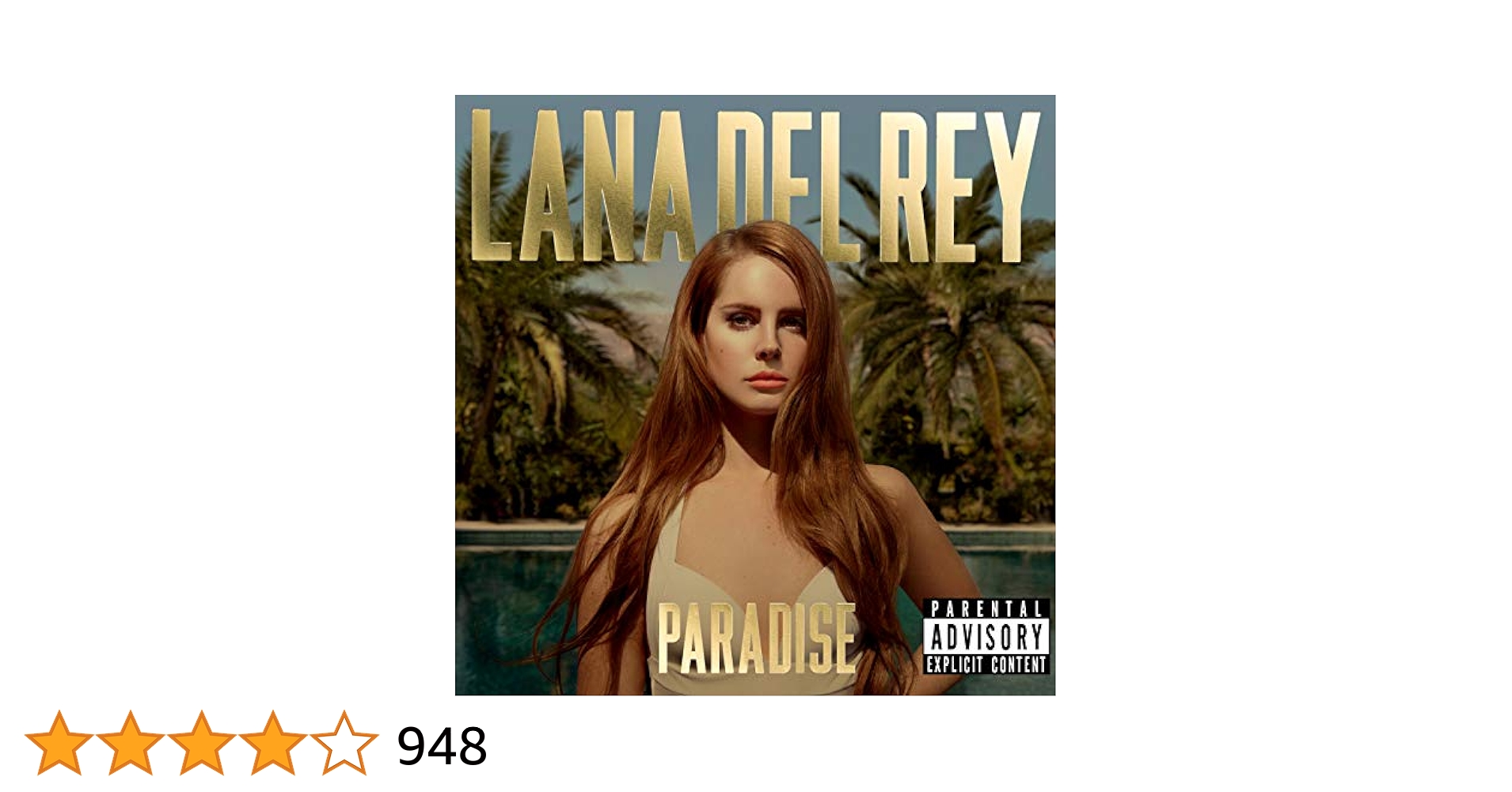 欧LP Lana Del Rey Born To Die (The Paradise Edition) 00602537181223 Interscope Records,  /00520 欧LP Lana Del Rey Born To Die (The Paradise Edition