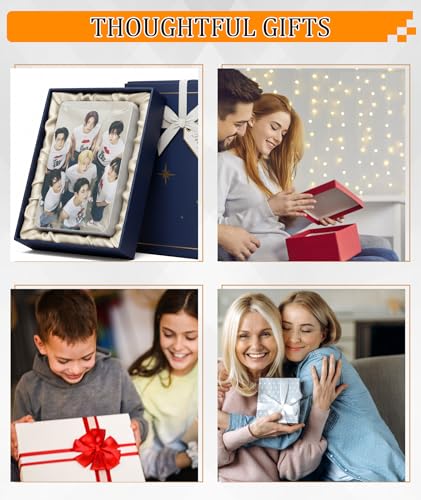 Image of 55pcs Boy Band Collectible Photo Cards, Enhypen Photocards,Card Set Limited Edition Music Merch, Display Gift for Album Collectors (White)