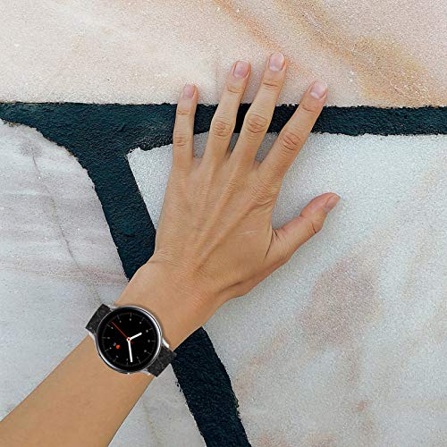 ULTECHNOVO Substituição Faixa de Relógio Pulseira de Couro para Os Homens para As Mulheres Do Vintag