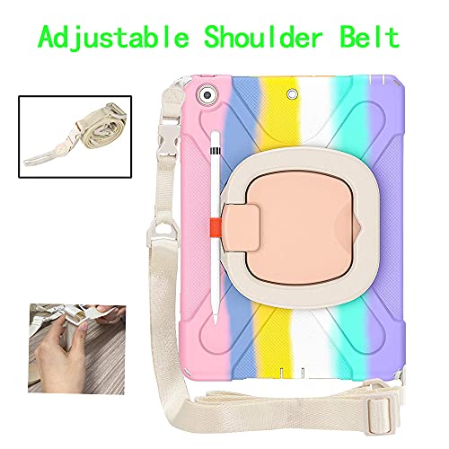 Zenrich Shoulder Strap For Tablet Cases,Universal Adjustable & Removable Carrying Strap,Ultra Comfortable Replacement Shoulder Belt -Cream #TOP2