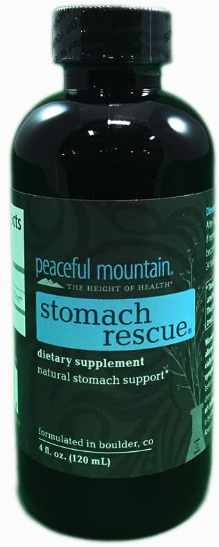 Peaceful Mountain Stomach Rescue, 4-Ounce Packages (Pack of 3)