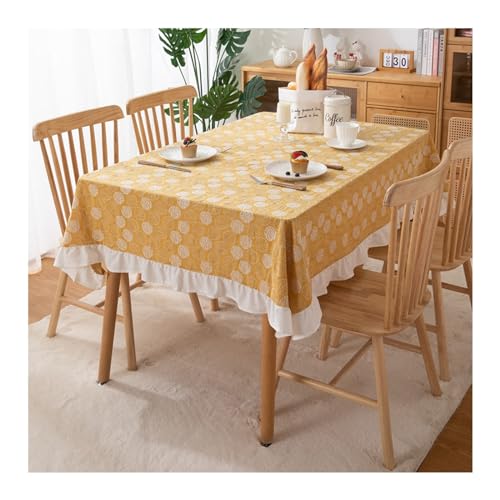 Nappe protection de table rectangulaire anti tache coton - 2