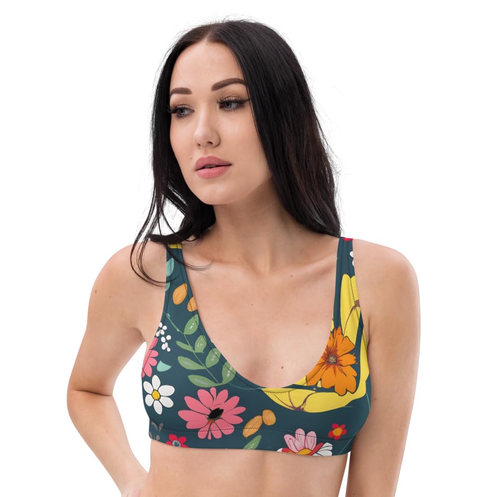 Haut de bikini rembourré solution maintien pour différentes tailles de buste