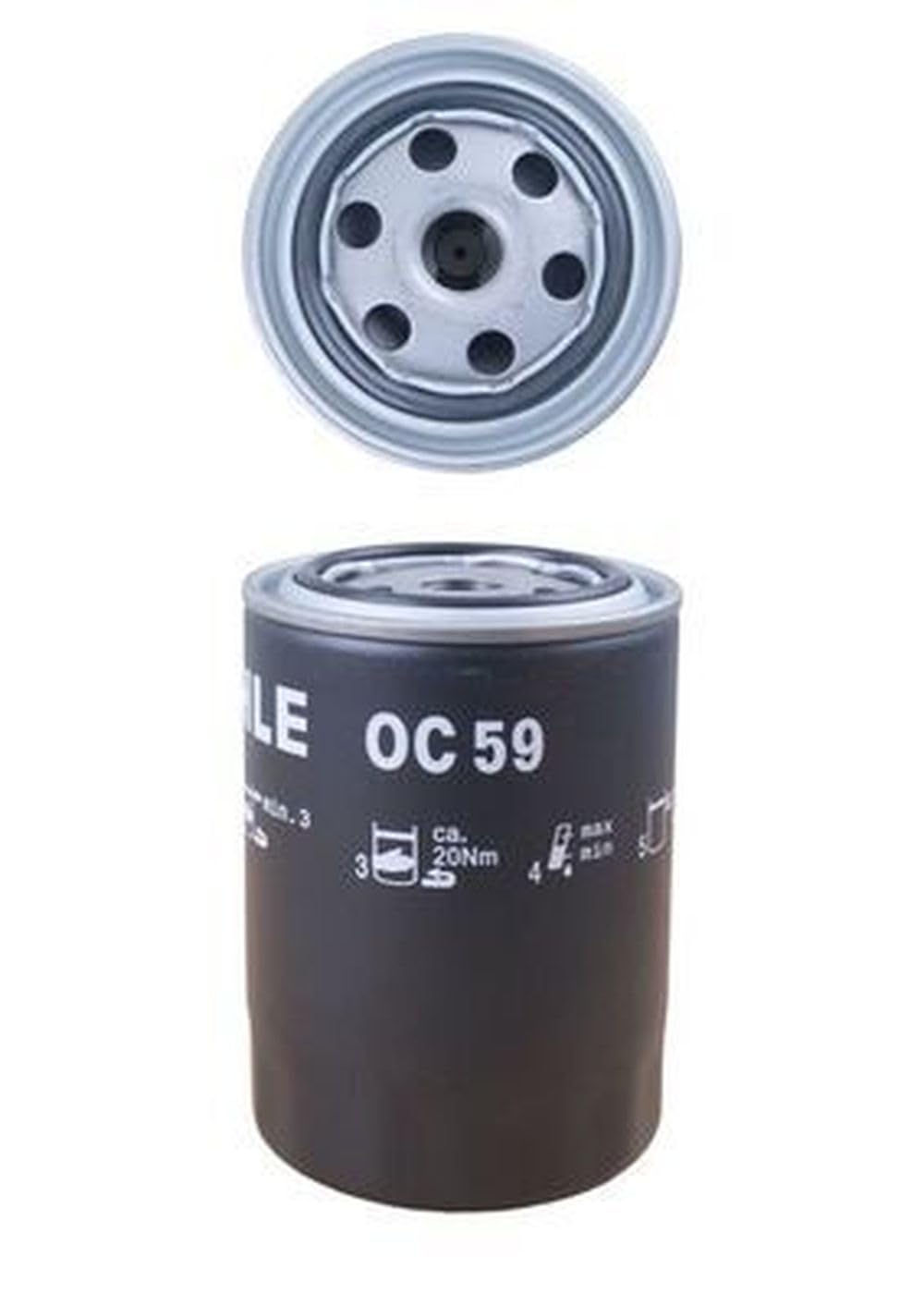 MAHLE OC 59 Ölfilter - für Nissan Pick Up (D22), u.a.