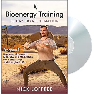Bioenergy Training 60 Day Transformation (YMAA Qigong DVD) Bioenergetics Expert Nick Loffree Beginner Exercise and Meditation DVD program 1