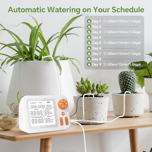Automatic Plant Waterer with Cycle & Soak