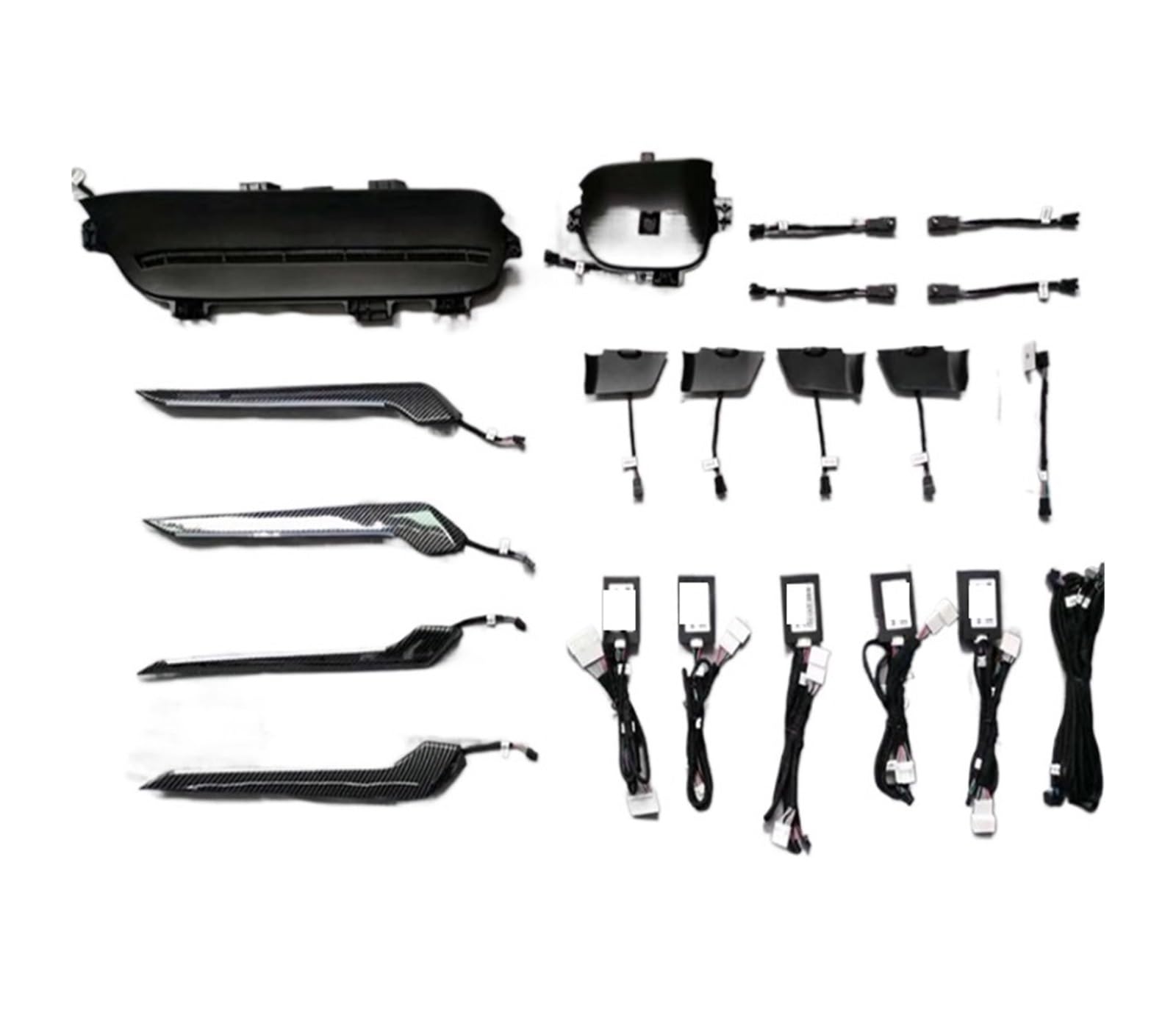 XCZPRKMXY Decorative Atmosphere Lamp Car Led Interior Door Dashboard Ambient Light Easy Installation Compatible with Rav4 2020