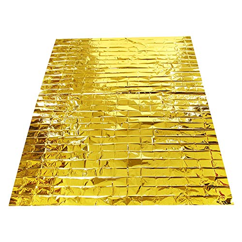 DECDEAL 10 PCS Cobertores de Emergência Sobrevivência Resgate Isolamento Cortina Cobertores de Emerg
