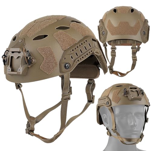 Casque tactique réglable anti-choc pour éviter les impacts au paintball