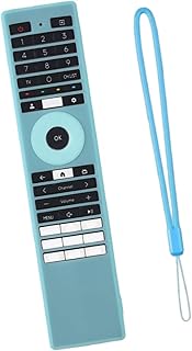 Thewasc Esquinas reforzadas con protección contra impactos, botón de acceso preciso, control remoto, cubierta protectora...