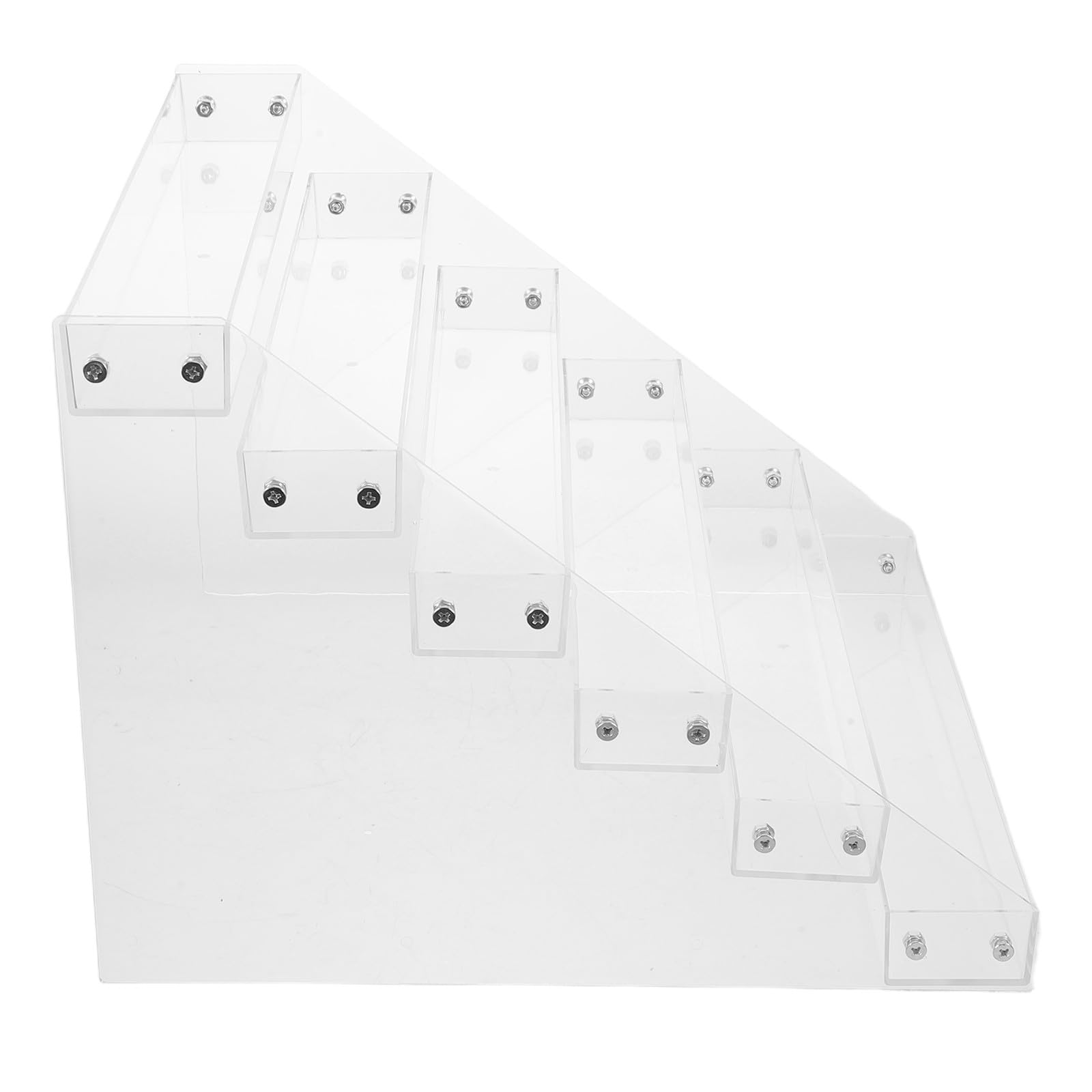 Présentoir à cartes acrylique pour cartes de vœux sur bureau de travail