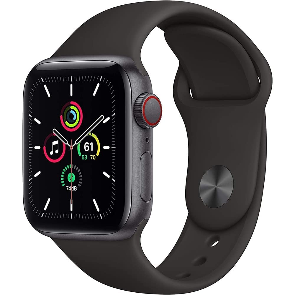 Amazon.com: Apple Watch SE (GPS, 44mm) - Space Gray Aluminum Case 