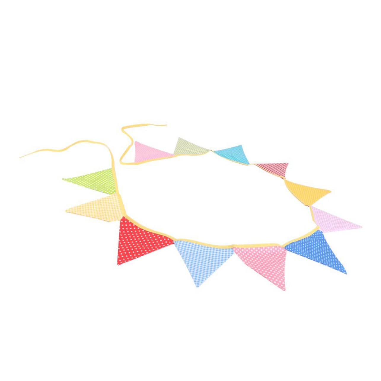 Alipis 36piezas Banderines De Triángulo De Para Decoración De Para Bodas y Celebraciones Total