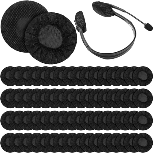 Housses jetables pour casque en tissu non tissé 6.5 cm pour cybercafé