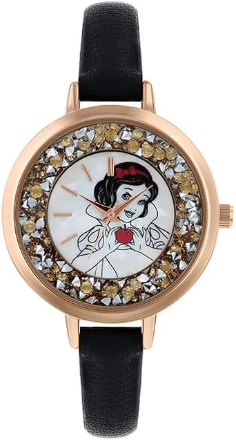 Disney Princess Orologio Analogico Quarzo Donna con Cinturino in Pelle  PN5045 : Amazon.it: Orologi