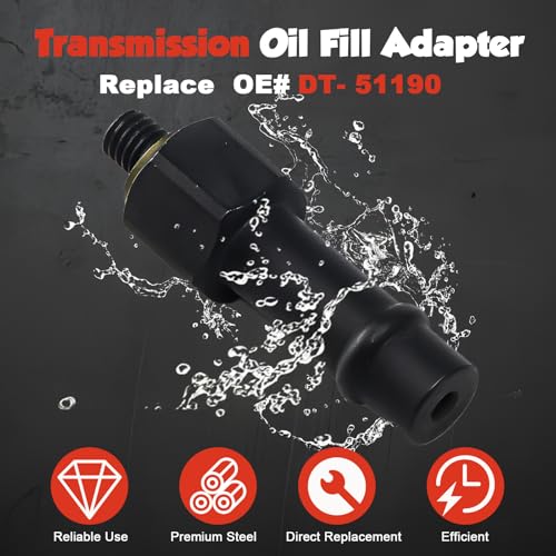 Image of DT-51190 Transmission Oil Fill Adapter Compatible with GM 8L90 Engine