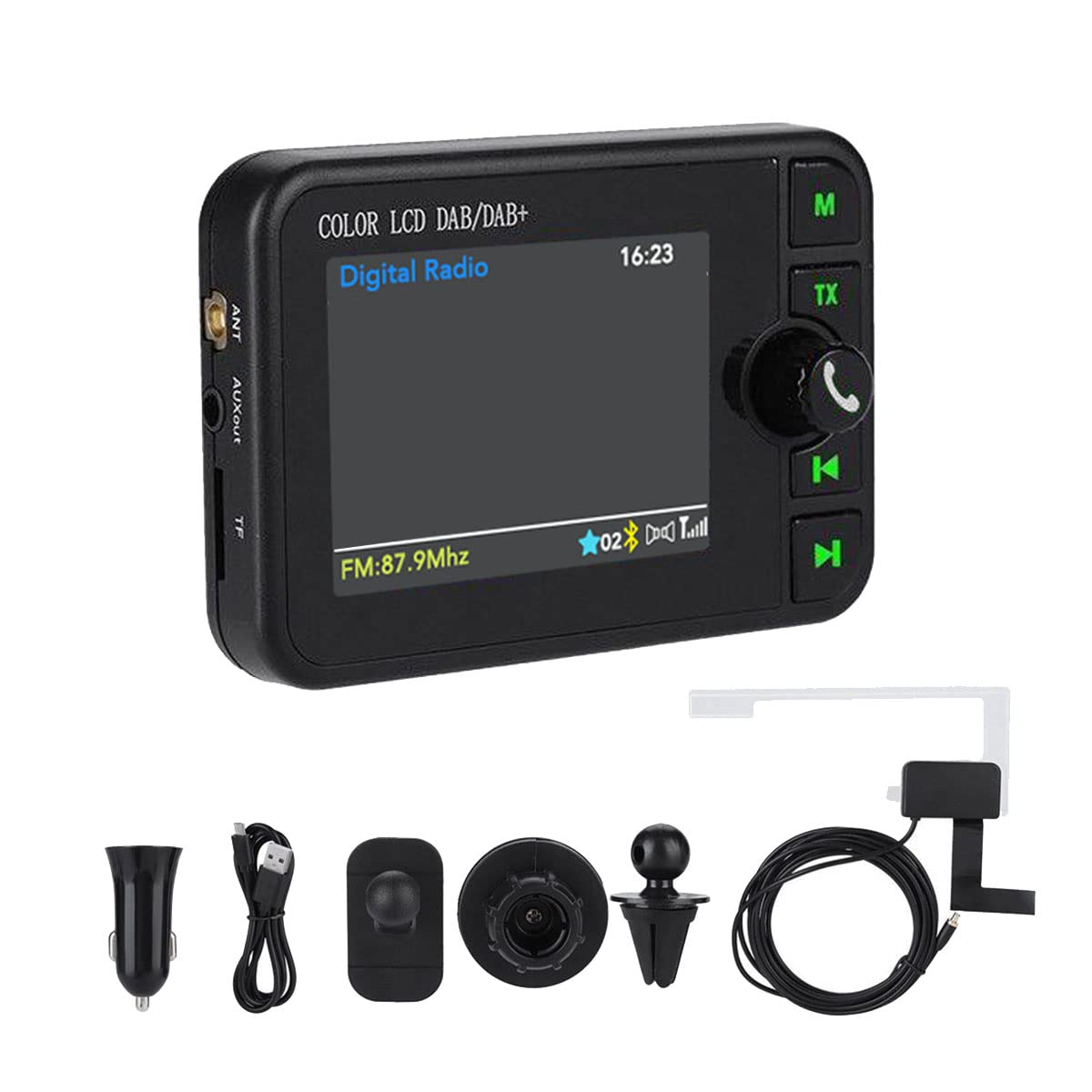 Autoradio Bluetooth MP3 avec écran graphique couleur pour voiture - 8