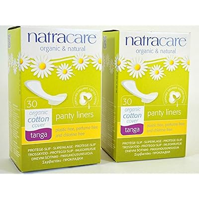 بطانات اللباس الداخلي Natracare العضوية/Tanga (عبوة من 2)